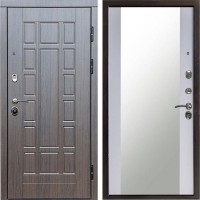Входная дверь Termo Door Виргиния венге Зеркало белый софт