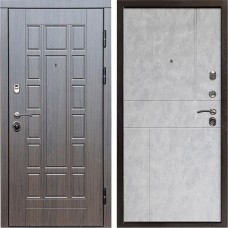 Входная дверь Termo Door Виргиния венге Горизонт бетон светлый