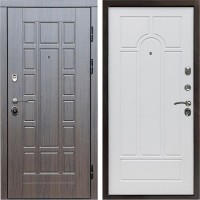 Входная дверь Termo Door Виргиния венге Арка белое дерево