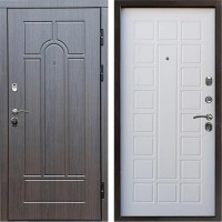 Входная дверь Termo Door Модена венге Престиж Белое дерево