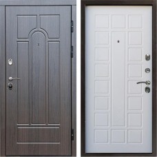 Входная дверь Termo Door Модена венге Престиж Белое дерево