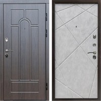 Входная дверь Termo Door Модена венге Лучи бетон светлый