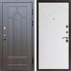 Входная дверь Termo Door Модена венге Лучи белый