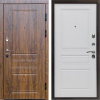 Входная дверь Termo Door Орегон дуб Классика Белый матовый