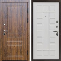 Входная дверь Termo Door Орегон дуб Престиж белый матовый