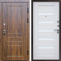 Входная дверь Termo Door Орегон дуб Царга лиственница белая