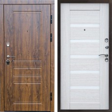 Входная дверь Termo Door Орегон дуб Царга лиственница белая