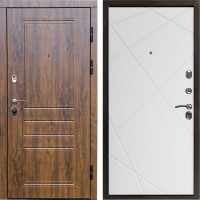 Входная дверь Termo Door Орегон дуб Лучи белый