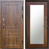 Входная дверь Termo Door Орегон дуб Зеркало триумф дуб