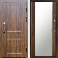 Входная дверь Termo Door Орегон дуб Зеркало дуб