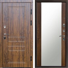 Входная дверь Termo Door Орегон дуб Зеркало дуб