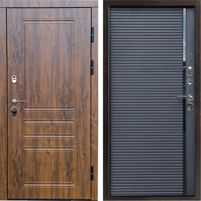 Входная дверь Termo Door Орегон дуб Porte black