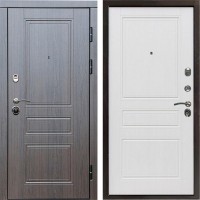 Входная дверь Termo Door Орегон венге Классика белое дерево