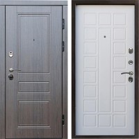 Входная дверь Termo Door Орегон венге Престиж Белое дерево