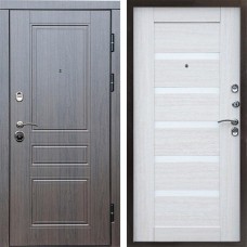 Входная дверь Termo Door Орегон венге Царга лиственница белая