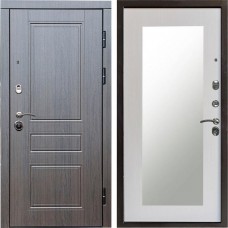 Входная дверь Termo Door Орегон венге Зеркало Триумф лиственница белая