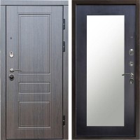 Входная дверь Termo Door Орегон венге Зеркало триумф венге