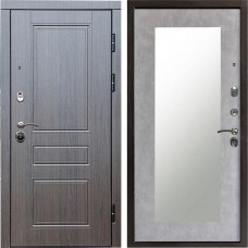 Входная дверь Termo Door Орегон венге Зеркало триумф бетон светлый