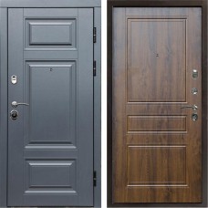 Входная дверь Termo Door Премиум Grey Классика Дуб