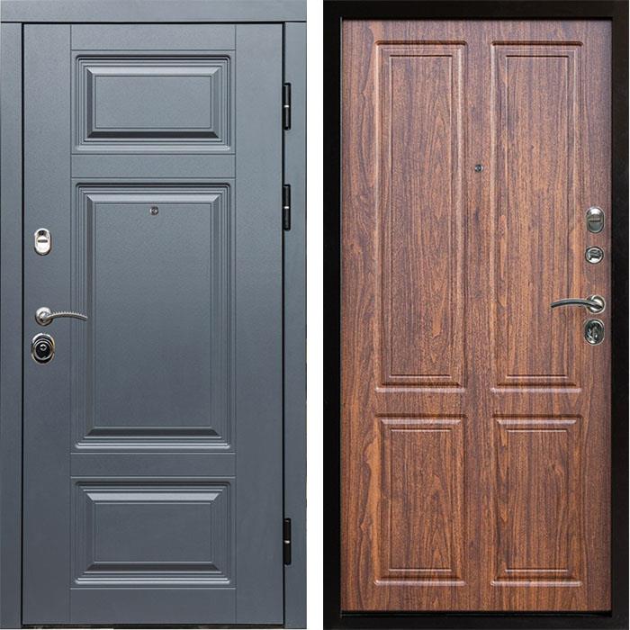 Входная дверь Termo Door Премиум Grey Стандарт орех