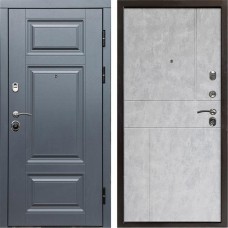 Входная дверь Termo Door Премиум Grey Горизонт бетон светлый