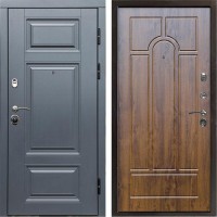 Входная дверь Termo Door Премиум Grey Арка дуб