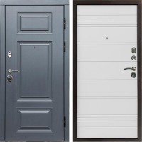 Входная дверь Termo Door Премиум Grey White Line
