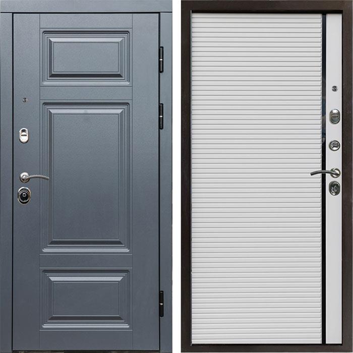 Входная дверь Termo Door Премиум Grey Porte white