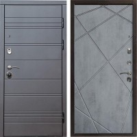 Входная дверь Brown-Line Лучи бетон темный