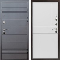 Входная дверь Brown-Line Горизонт белый