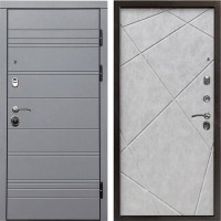 Входная дверь Grey-Line Лучи бетон светлый