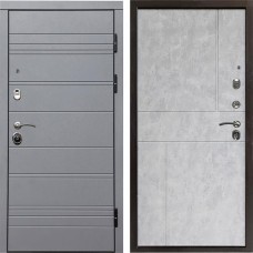 Входная дверь Grey-Line Горизонт бетон светлый