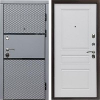 Входная дверь Fusion Классика Белый матовый