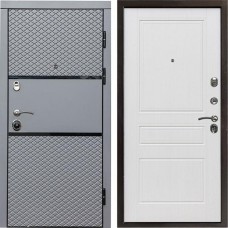 Входная дверь Fusion Классика белое дерево