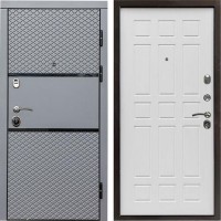 Входная дверь Fusion Спарта белое дерево