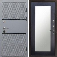 Входная дверь Fusion Зеркало триумф венге