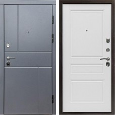 Входная дверь Вертикаль GREY Классика Лиственница