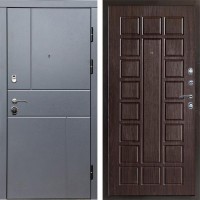 Входная дверь Вертикаль GREY Престиж Венге