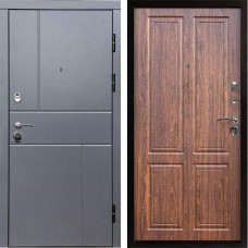 Входная дверь Вертикаль GREY Стандарт орех