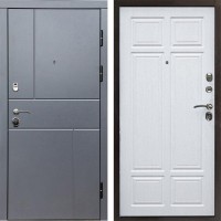Входная дверь Вертикаль GREY Премиум лиственница