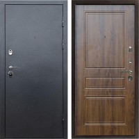 Входная дверь Техно графит Классика Дуб