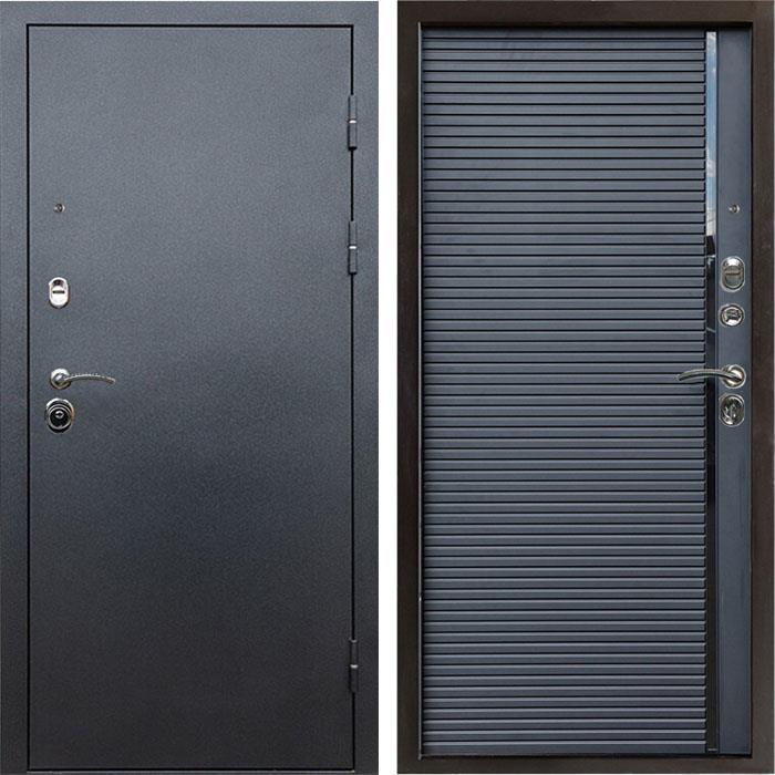 Входная дверь Техно графит Porte black