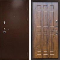 Входная дверь Техно медь Спарта дуб