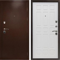 Входная дверь Техно медь Спарта лиственница