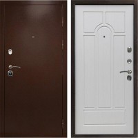 Входная дверь Техно медь Арка лиственница