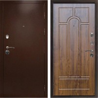 Входная дверь Техно медь Арка дуб
