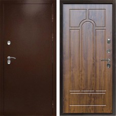 Входная дверь Termo Door Сибирь Антик Медный с терморазрывом Арка дуб