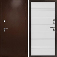 Входная дверь Termo Door Сибирь Антик Медный с терморазрывом White Line