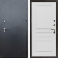 Входная дверь Termo Door Сибирь Антик серебро с терморазрывом Классика Лиственница