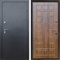 Входная дверь Termo Door Сибирь Антик серебро с терморазрывом Престиж дуб